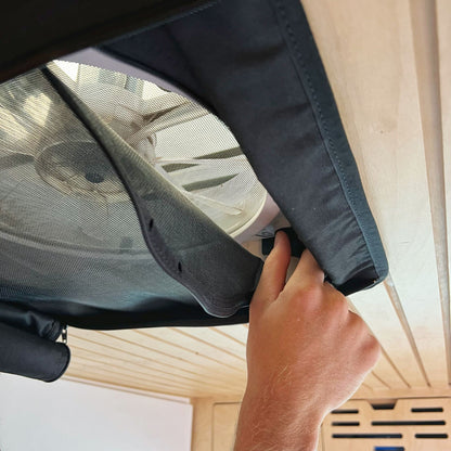 Couvre-ventilateur 2 en 1